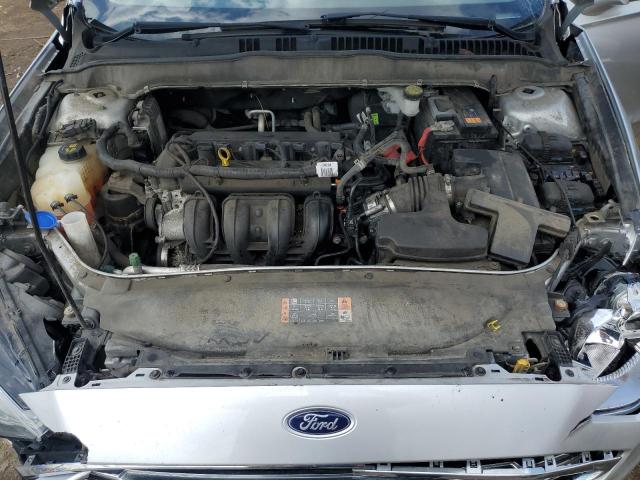 3FA6P0H76HR389333 - 2017 FORD FUSION SE SILVER photo 11