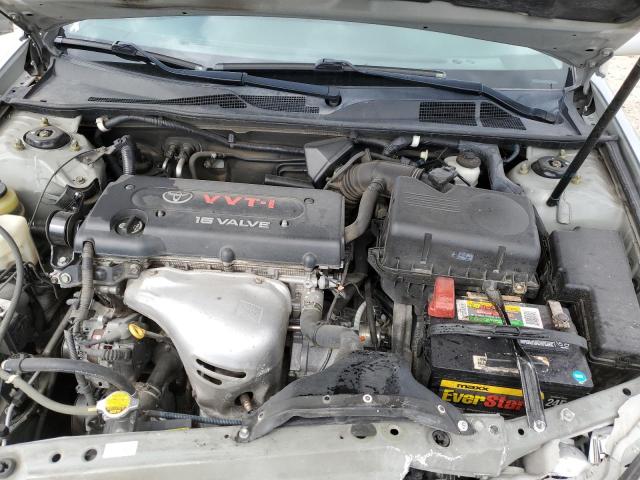 4T1BE32K85U070755 - 2005 TOYOTA CAMRY LE SILVER photo 11