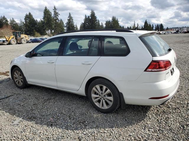 3VW217AU9KM500459 - 2019 VOLKSWAGEN GOLF SPORT S WHITE photo 2