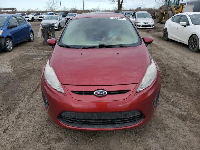 3FADP4EJ3DM143121 - 2013 FORD FIESTA SE RED photo 5