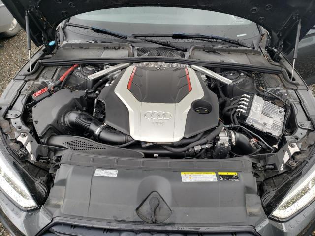 WAUB4CF50KA004092 - 2019 AUDI S5 PREMIUM PLUS ნაცრისფერი ფოტო 11