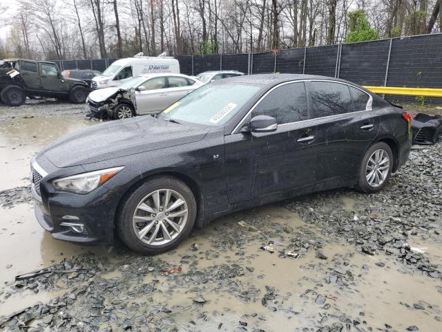 JN1BV7AR3EM702929 - 2014 INFINITI Q50 BASE BLACK photo 1