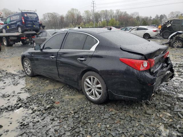 JN1BV7AR3EM702929 - 2014 INFINITI Q50 BASE BLACK photo 2