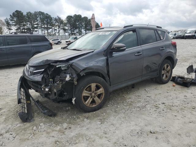 2T3WFREV7EW083463 - 2014 TOYOTA RAV4 XLE GRAY photo 1