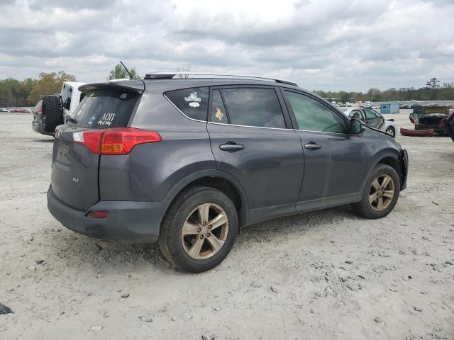 2T3WFREV7EW083463 - 2014 TOYOTA RAV4 XLE GRAY photo 3