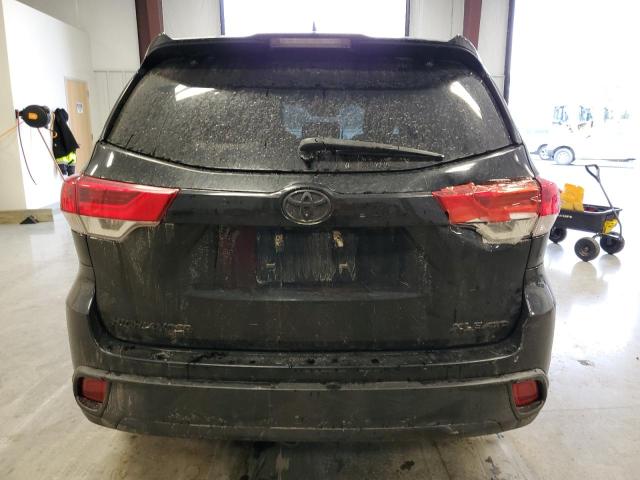 5TDJZRFH3KS716399 - 2019 TOYOTA HIGHLANDER SE BLACK photo 6