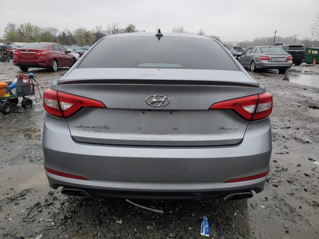 5NPE34AF2HH465644 - 2017 HYUNDAI SONATA SPORT SILVER photo 6