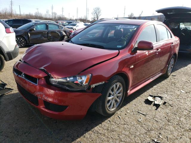 JA32U2FU6BU046462 - 2011 MITSUBISHI LANCER ES/ES SPORT RED photo 1