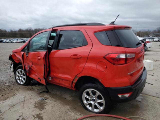 MAJ6S3GLXLC391835 - 2020 FORD ECOSPORT SE წითელი ფოტო 2