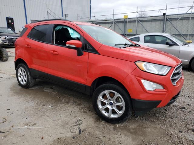 MAJ6S3GLXLC391835 - 2020 FORD ECOSPORT SE წითელი ფოტო 4