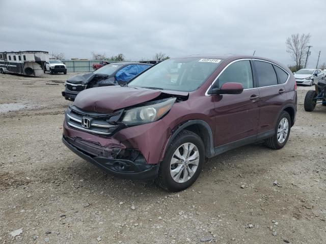 5J6RM4H55DL036719 - 2013 HONDA CR-V EX BURGUNDY photo 1