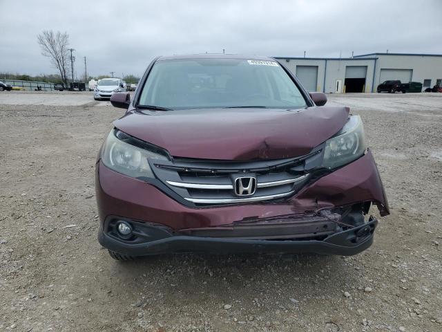 5J6RM4H55DL036719 - 2013 HONDA CR-V EX BURGUNDY photo 5