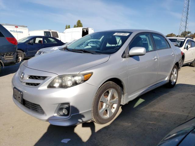 2T1BU4EE4BC689428 - 2011 TOYOTA COROLLA BASE 银色 照片 1