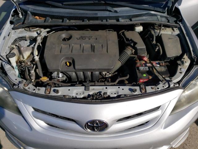 2T1BU4EE4BC689428 - 2011 TOYOTA COROLLA BASE 银色 照片 11
