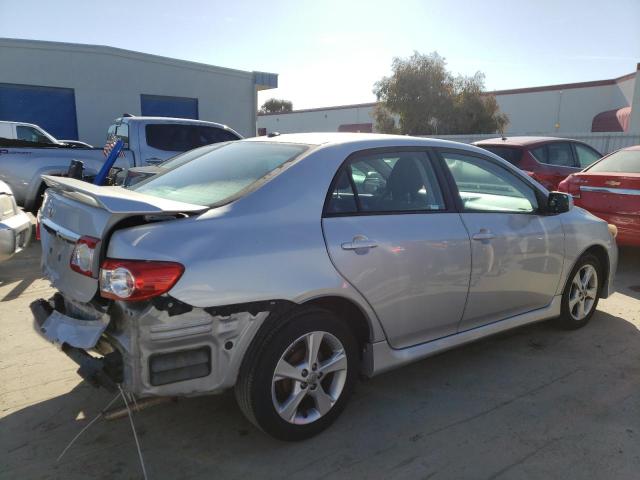 2T1BU4EE4BC689428 - 2011 TOYOTA COROLLA BASE 银色 照片 3