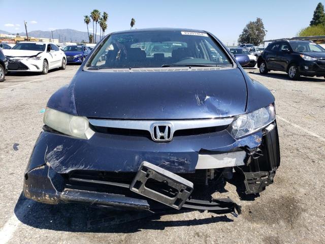 2HGFA16948H528801 - 2008 HONDA CIVIC EXL BLUE photo 5