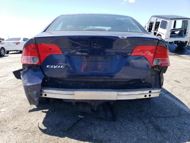 2HGFA16948H528801 - 2008 HONDA CIVIC EXL BLUE photo 6