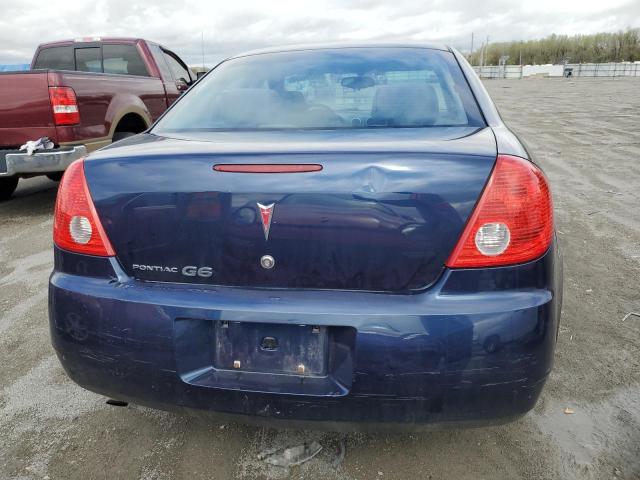 1G2ZG57B194200788 - 2009 PONTIAC G6 GT BLUE photo 6