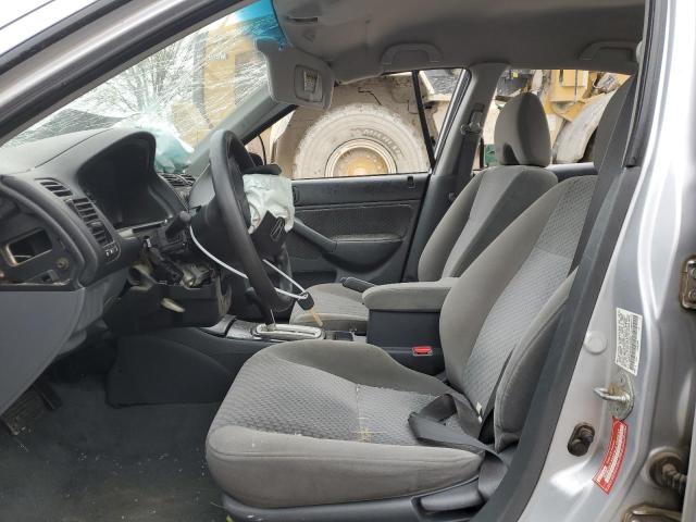 1HGES16325L030289 - 2005 HONDA CIVIC DX VP ვერცხლისფერი ფოტო 7