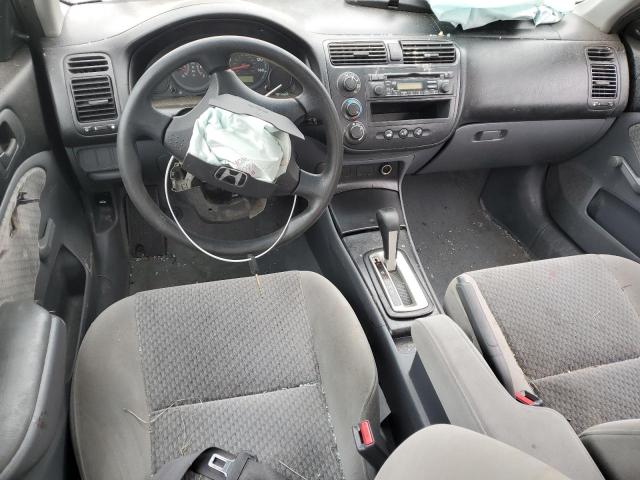 1HGES16325L030289 - 2005 HONDA CIVIC DX VP ვერცხლისფერი ფოტო 8