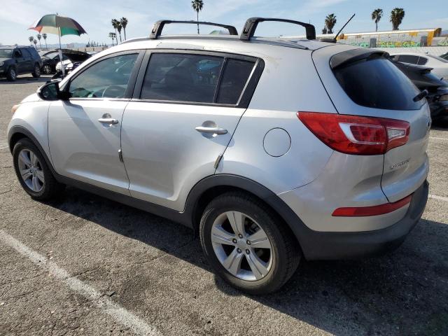 KNDPB3A2XD7373537 - 2013 KIA SPORTAGE BASE SILVER photo 2