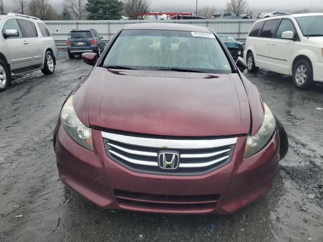 1HGCP2F7XCA183206 - 2012 HONDA ACCORD EX BURGUNDY photo 5