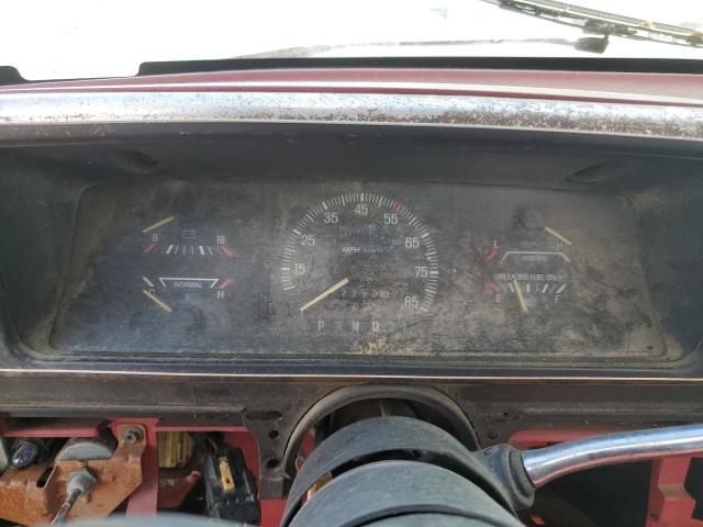 1FTDF15N3JNA94339 - 1988 FORD F150 RED photo 9