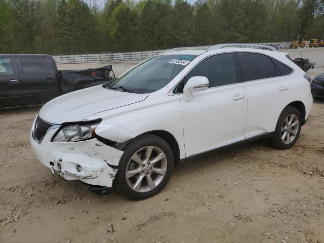 2T2ZK1BA3AC008612 - 2010 LEXUS RX 350 WHITE photo 1