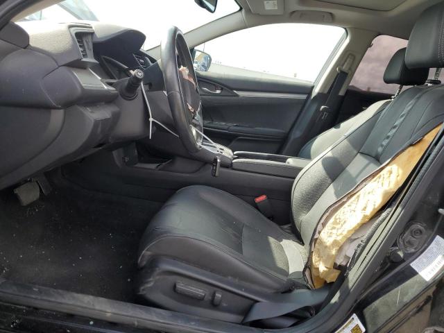 2HGFC1F70HH653013 - 2017 HONDA CIVIC EXL შავი ფოტო 7