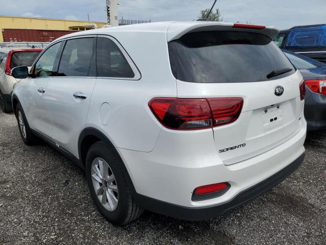 5XYPG4A33KG575264 - 2019 KIA SORENTO L WHITE photo 2