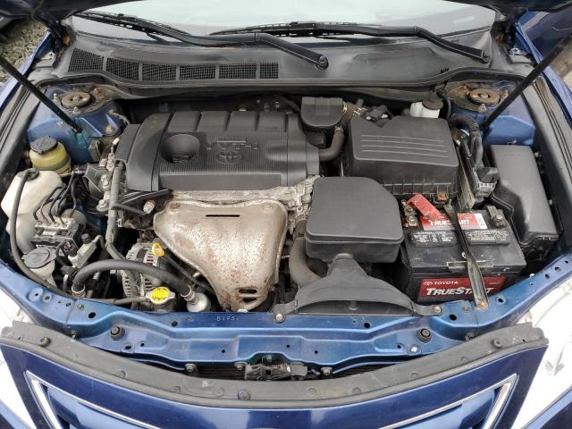 4T1BF3EK1AU571117 - 2010 TOYOTA CAMRY BASE BLUE photo 11