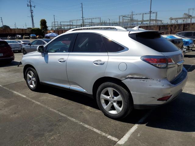 JTJZK1BA8F2422069 - 2015 LEXUS RX 350 SILVER photo 2