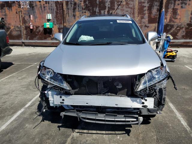 JTJZK1BA8F2422069 - 2015 LEXUS RX 350 SILVER photo 5