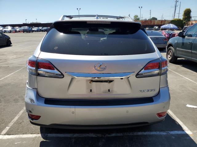 JTJZK1BA8F2422069 - 2015 LEXUS RX 350 SILVER photo 6