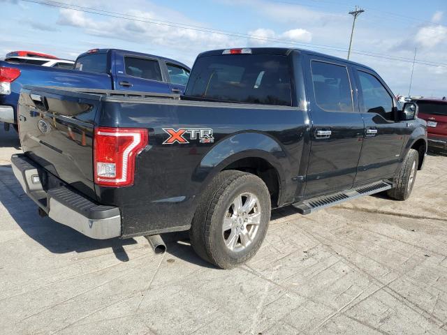 1FTEW1EG2HFB37594 - 2017 FORD F150 SUPERCREW BLACK photo 3