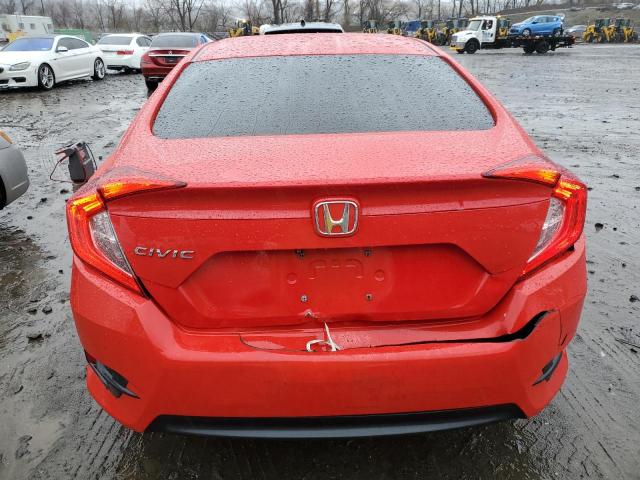 2HGFC2F76GH538842 - 2016 HONDA CIVIC EX RED photo 6