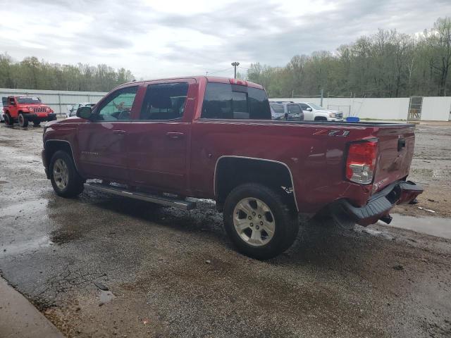 3GCUKREC2JG174166 - 2018 CHEVROLET SILVERADO K1500 LT BURGUNDY photo 2