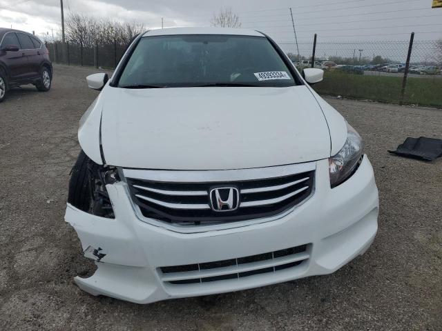 1HGCP2F6XCA214445 - 2012 HONDA ACCORD SE WHITE photo 5