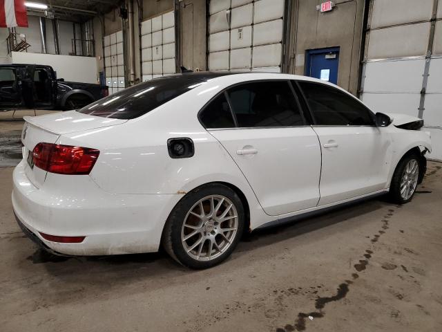 3VW4A7AJ1CM341307 - 2012 VOLKSWAGEN JETTA GLI თეთრი ფოტო 3