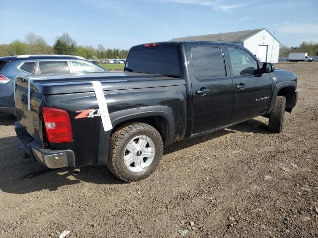 2GCEK13M281310266 - 2008 CHEVROLET silverado K1500 BLACK photo 3