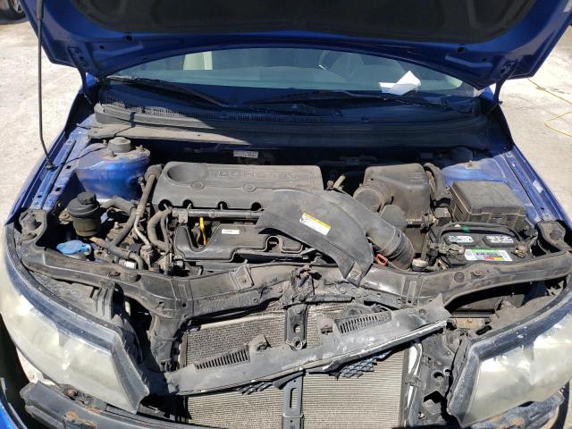 KNAFU4A26A5246428 - 2010 KIA FORTE EX BLUE photo 11