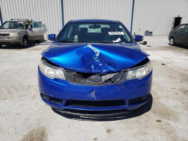 KNAFU4A26A5246428 - 2010 KIA FORTE EX BLUE photo 5