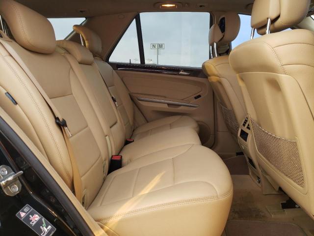 4JGBB8GB9BA676836 - 2011 MERCEDES-BENZ ML 350 4MATIC BLACK photo 11