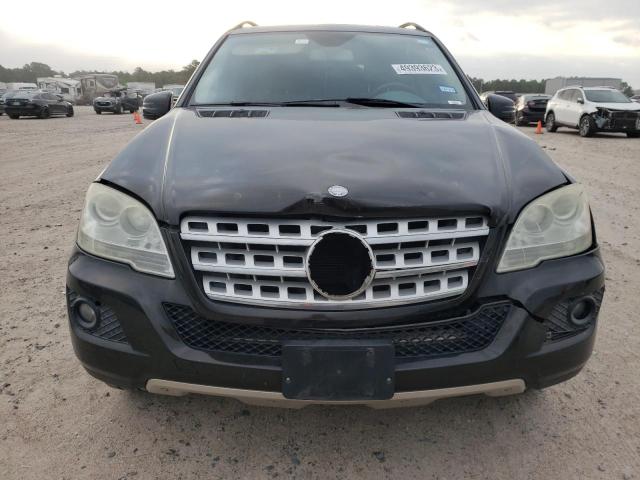 4JGBB8GB9BA676836 - 2011 MERCEDES-BENZ ML 350 4MATIC BLACK photo 5