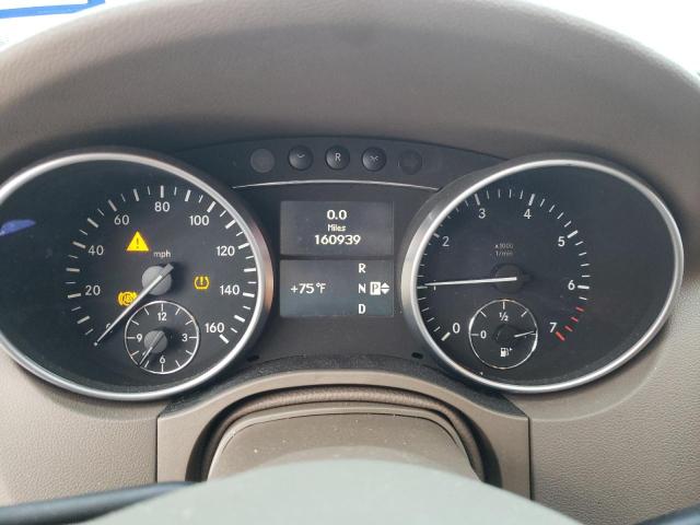 4JGBB8GB9BA676836 - 2011 MERCEDES-BENZ ML 350 4MATIC BLACK photo 9