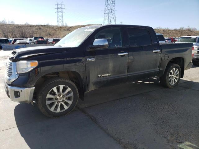 5TFHY5F18GX515631 - 2016 TOYOTA TUNDRA CREWMAX LIMITED BLACK photo 1