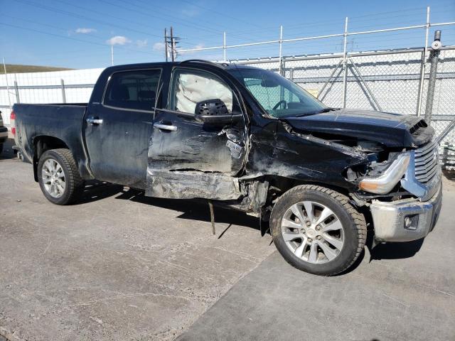 5TFHY5F18GX515631 - 2016 TOYOTA TUNDRA CREWMAX LIMITED BLACK photo 4