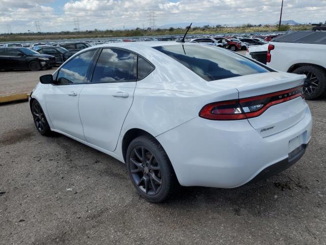 1C3CDFAA1GD682308 - 2016 DODGE DART SE WHITE photo 2