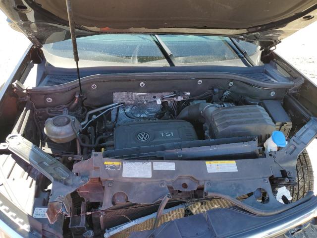 1V2DC2CA1MC212126 - 2021 VOLKSWAGEN ATLAS CROS SE Черный фото 12