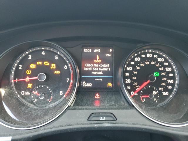 1V2DC2CA1MC212126 - 2021 VOLKSWAGEN ATLAS CROS SE Черный фото 9